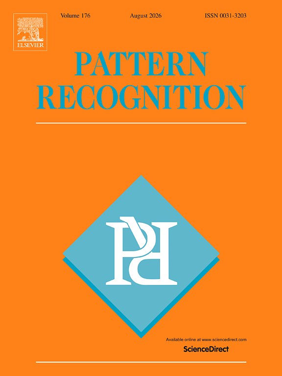 Pattern Recognition journal cover