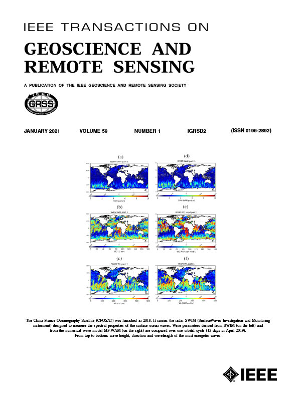 IEEE Transactions on Geoscience and Remote Sensing cover