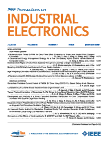 IEEE Transactions on Industrial Electronics cover