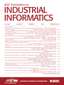 IEEE Transactions on Industrial Informatics cover